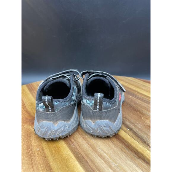 Keen Boys Size 6 (EU 22) Speed Hound Black Camo Hiking Hook & Loop Sneakers - Picture 4 of 10